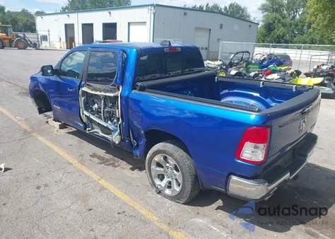 2019 Ram 1500 Big Horn/Lone Star 4X4 5'7 Box из США, поврежденный, VIN 1C6SRFFT9KN660098